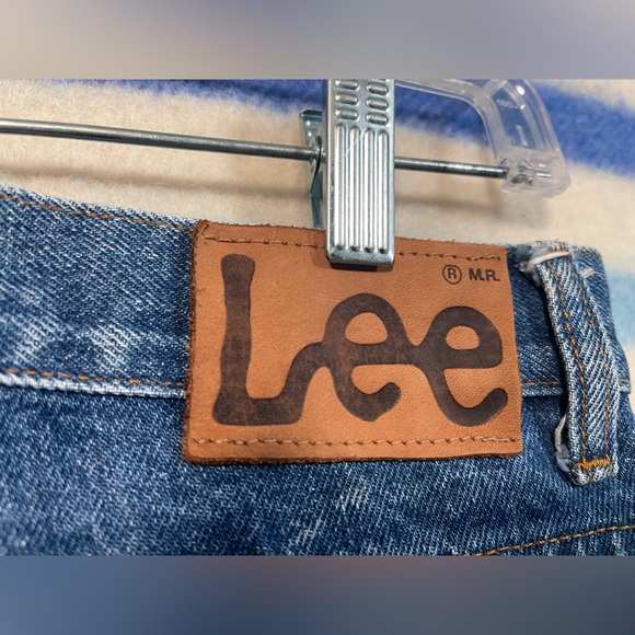 Vintage Lee Cotton Denim Blue Dad Workwear Western Jeans 30” Made in Canada - Picture 3 of 9